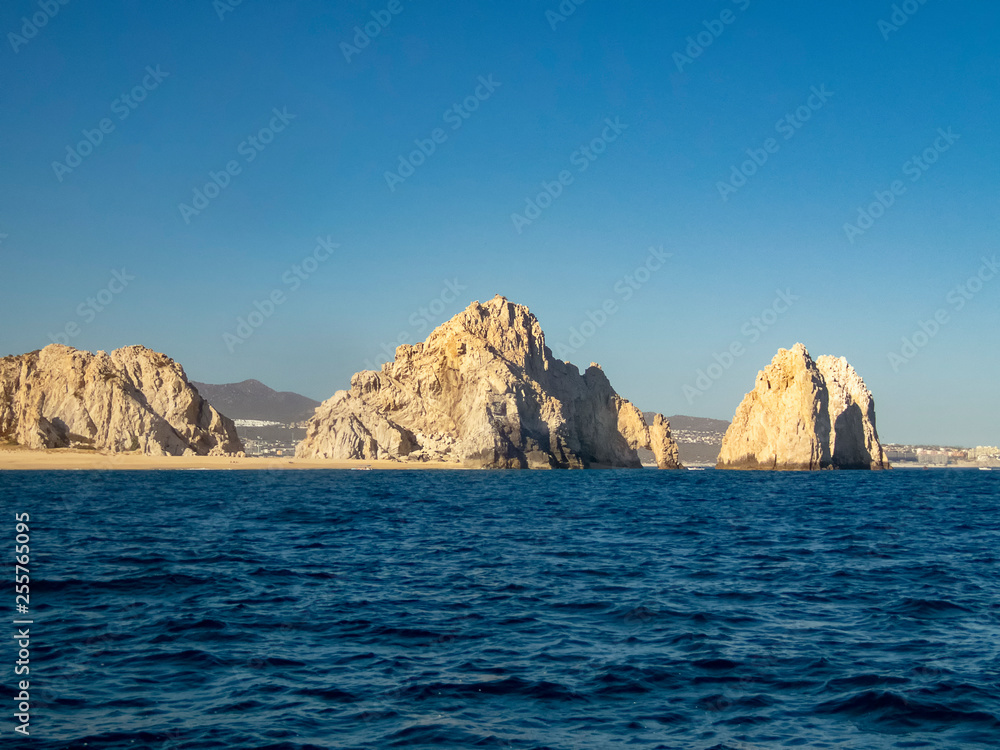 Naklejka premium The Arch at Cabo San Lucas is right at the tip of the Baja California Peninsula on Mexico's west coast
