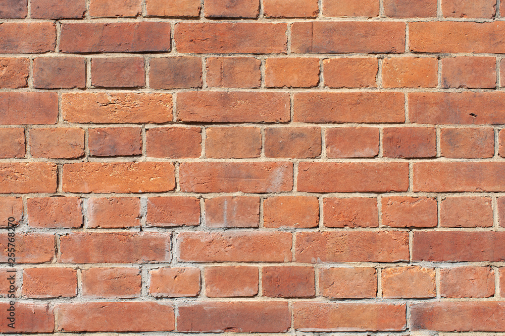 Obraz premium 赤レンガの背景素材