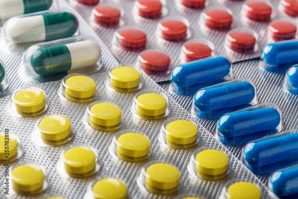 Medical pills a large number. Images for the pharmaceutical industry. The concept of medicine. Medical pills a large number. Images for the pharmaceutical industry. The concept of medicine.
