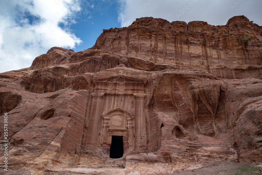 The Renaissance Tomb in Petra Jordan