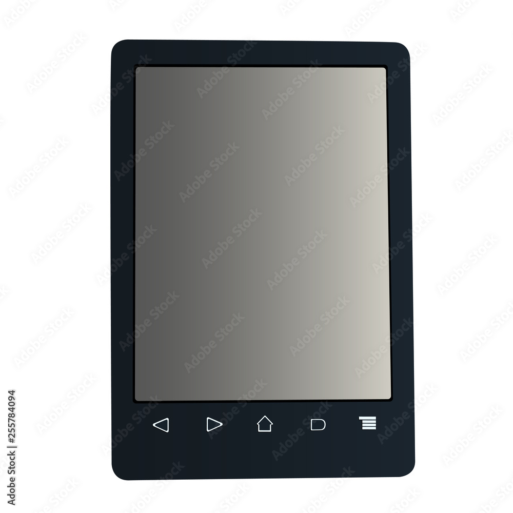 e-book. Vector illustration. Isolated on a white background. e-book. Vector illustration. Isolated on a white background.