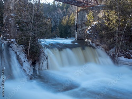 waterfall in forest