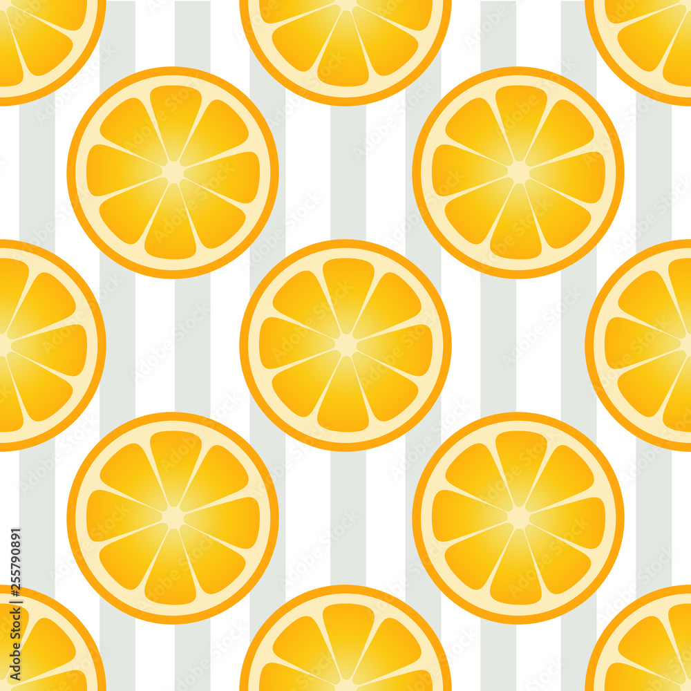 Summer orange pattern Summer orange pattern