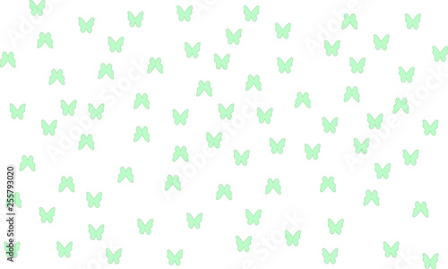 Mariposas verdes