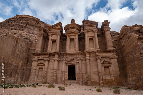 The Monastery - Ad-Deir temple in Petra Jordan