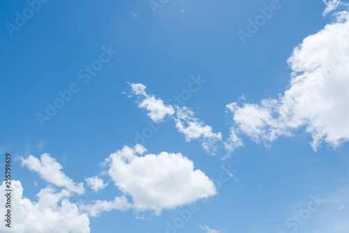 clear blue sky background,clouds with background. © pinglabel