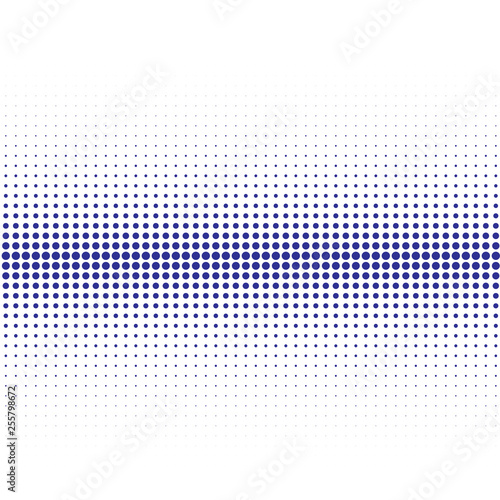 Background of blue dots on white 