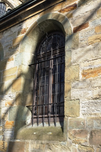 old church window germany