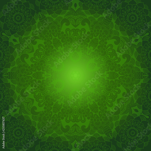 Ramadan Kareem greeting design illustration.