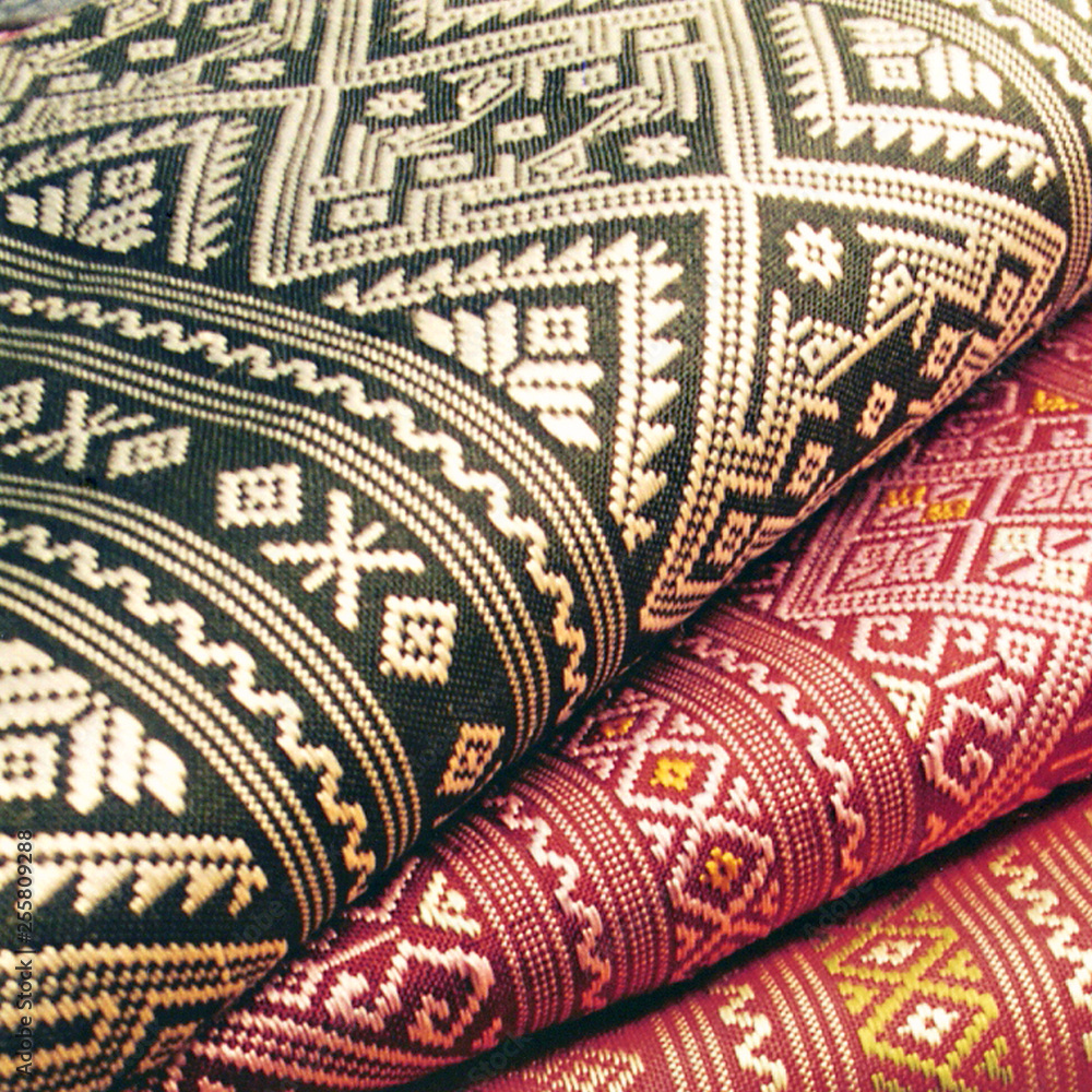 Thai Silk Pattern and Design Thai Silk Pattern and Design