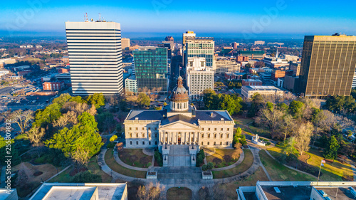Photos Columbia, South Carolina, USA State House Aerial