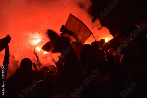 supporters, stade rennais