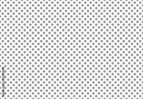 Seamless polyester fabric texture. Athletics cloth grid material, nylon mesh sport clothing textile vector pattern