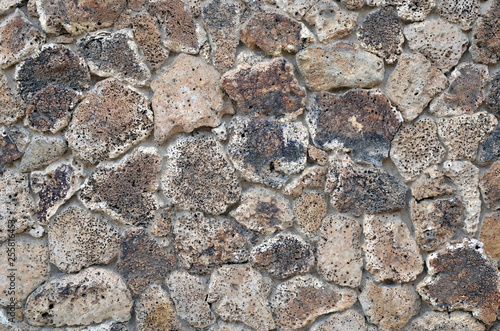 background texture in rustic stone exterior