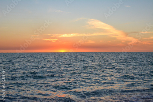 Photos Sunset over the Gulf of Mexico from Manasota Key, Florida