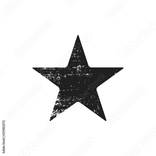 Icon of star.
