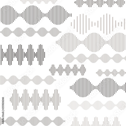 pattern sound wave icon