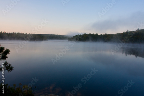 morning on lake