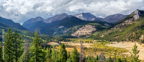 Photography Fall River Road overlook Horseshoe Park - Rocky Mountain National Park