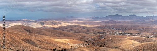 fuerteventura highland panorama view