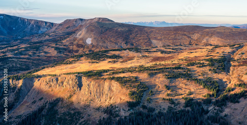 Dawn at Forest Canyon Overlook on Trail Ridge Road - Rocky Mountain National Park