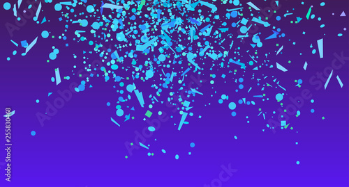 Confetti on isolated background. Luxury texture. Festive backdrop with glitters. Pattern for work. Print for polygraphy, posters, banners and textiles. Doodle for design and business