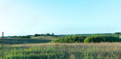 Wild prairie meadow