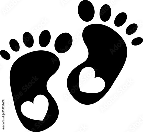Baby foot stencil