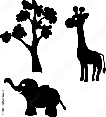 Photography Wild animals stencils