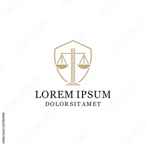 law firm logo design © buqancreative