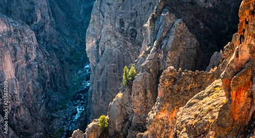 Early Morning at the Black Canyon of the Gunnison National Park