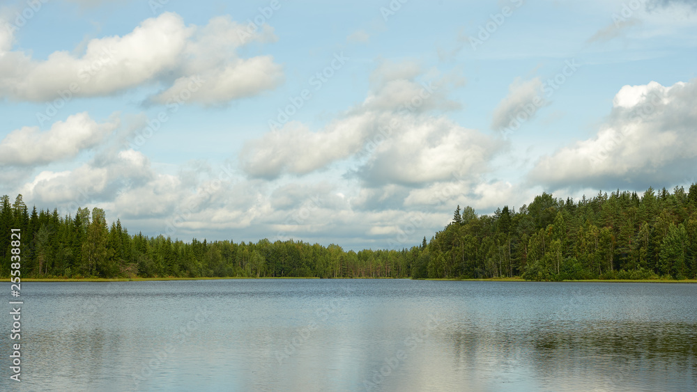 Fototapeta premium Beautifull finnish landscape.