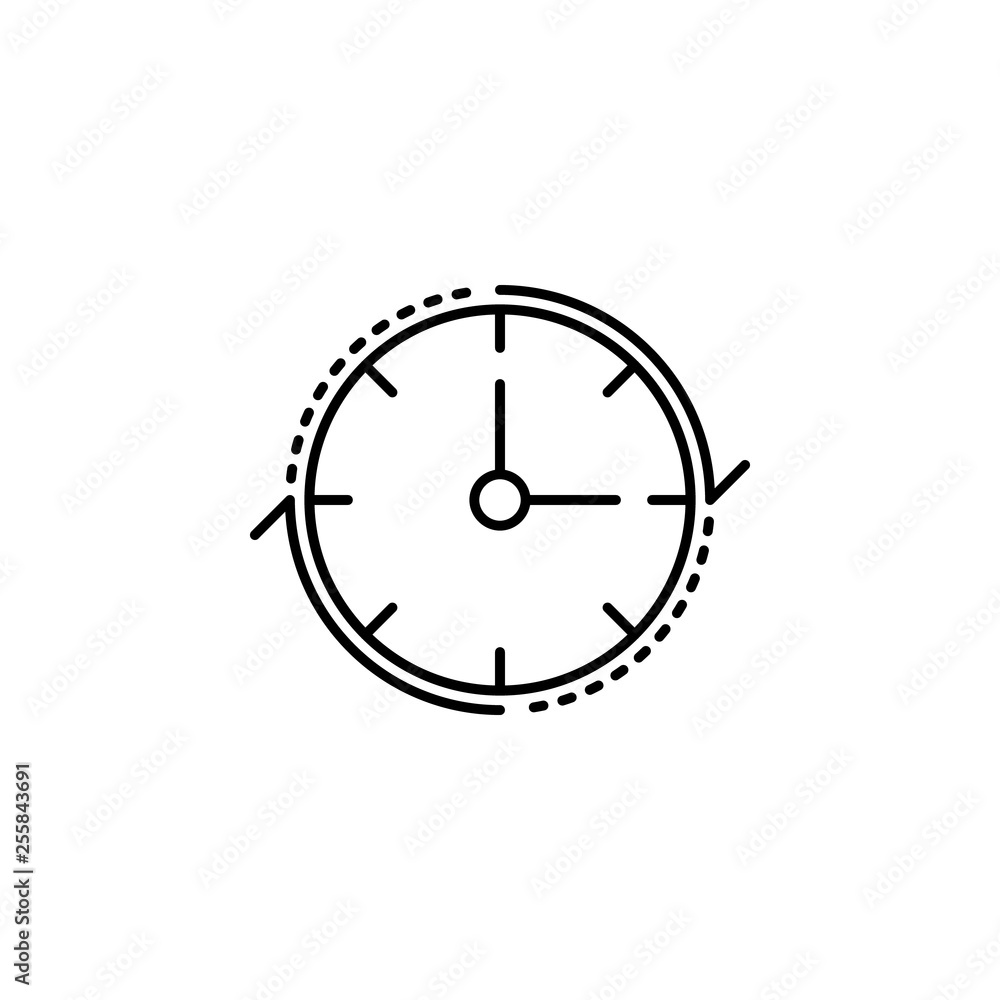 Time management, clock, hour, passing, schedule, time icon. Element of time management icon. Thin line icon for website design and development, app development. Premium icon Time management, clock, hour, passing, schedule, time icon. Element of time management icon. Thin line icon for website design and development, app development. Premium icon