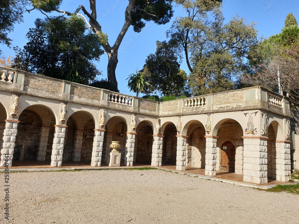 Obraz premium Gorąca Nicea we Francji 2019