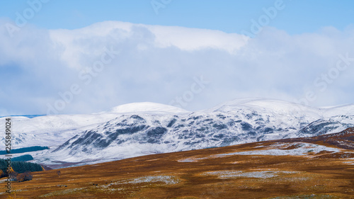 Snowcapped Hills © Chris