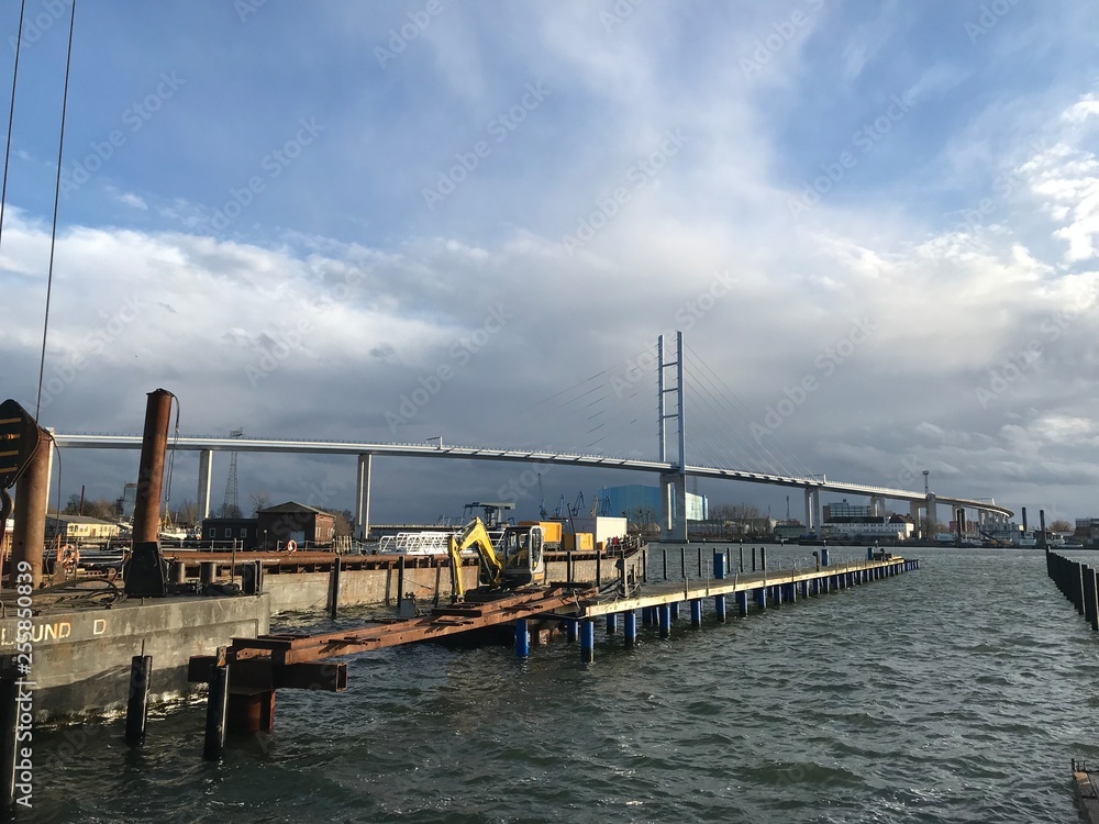 the bridge to Islan Rügen