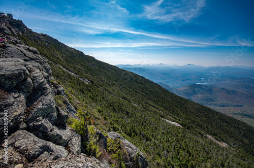 Views from the trail at Whiteface mountain