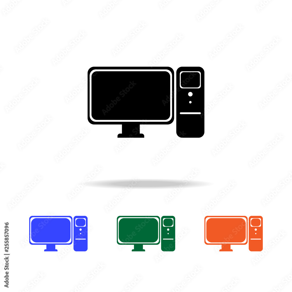 personal computer icon. Elements of simple web icon in multi color. Premium quality graphic design icon. Simple icon for websites, web design, mobile app, info graphics personal computer icon. Elements of simple web icon in multi color. Premium quality graphic design icon. Simple icon for websites, web design, mobile app, info graphics