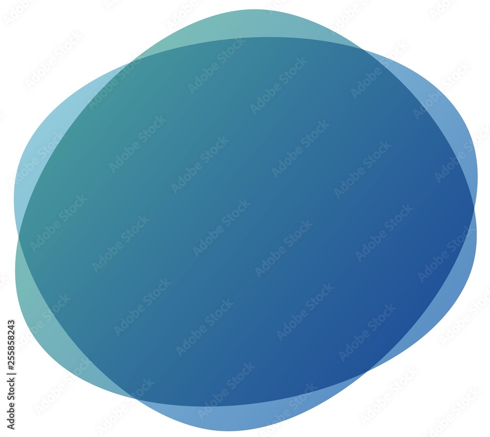 circle background abstract blue color gradient background, illustration, copy space for text