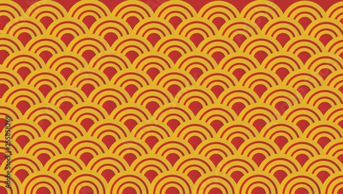 background abstract wave ye...