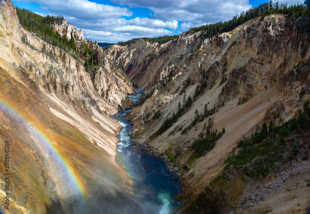 Fotografie river in mountains