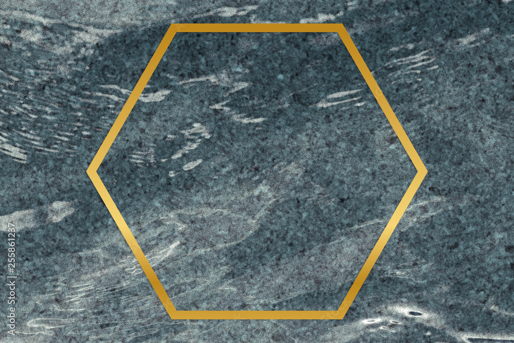 Fototapeta premium Marble textured backdrop frame