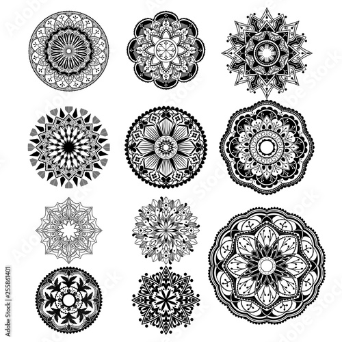Spiritual mandala pattern