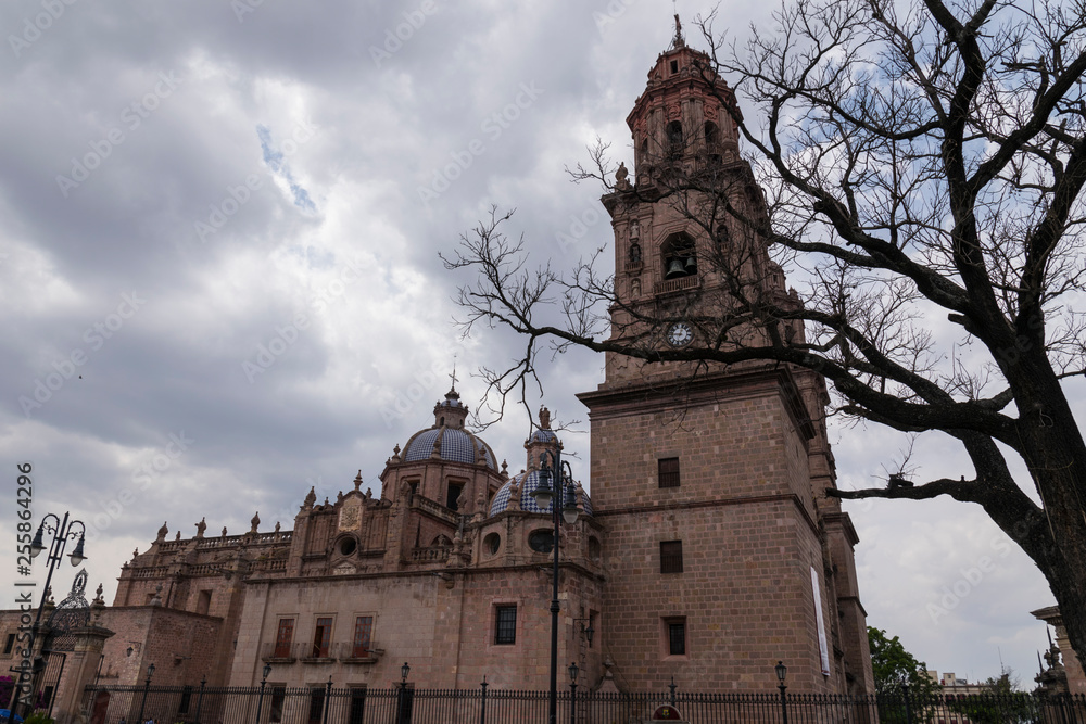 Paisaje de catedral, Morelia Mich. Mexico