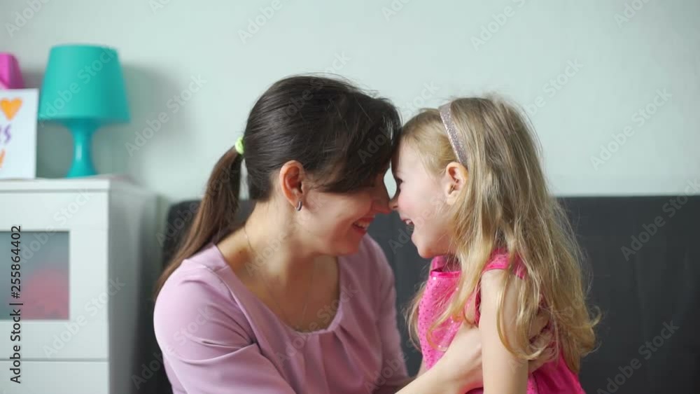 Mother and Daughter Having Fun Together Mother and Daughter Having Fun Together