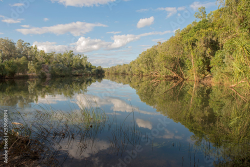 The Katherine river near the town of Katherine in the Northern Territory, Australia. photo