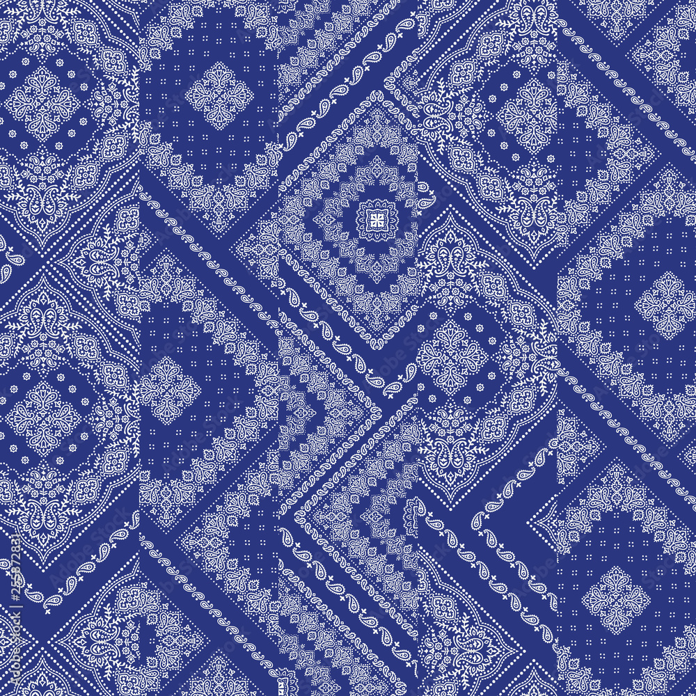 Bandanna pattern design Bandanna pattern design