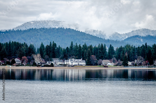 Luxury Homes On The Shores Of Lake Coeur d’Alene, Idaho.