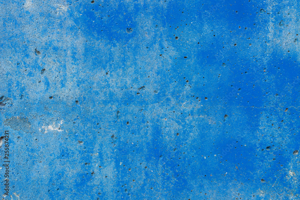 blue  painted wall background texture
