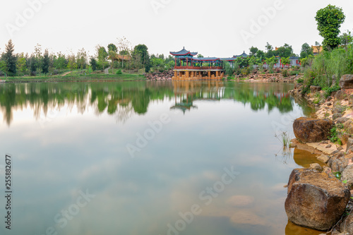 Pavilion of Confucius Cultural City, Suixi County, Guangdong Province © Weiming